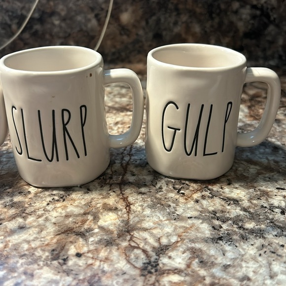 FOUR Rae Dunn mini cups - Picture 2 of 3